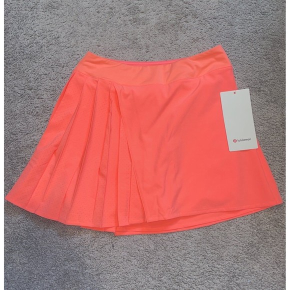 NWT Lululemon Asymmetrical Pleated Tennis Skirt - Picture 1 of 5
